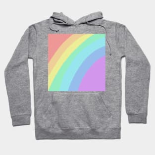 Pastel Rainbow Arch Hoodie